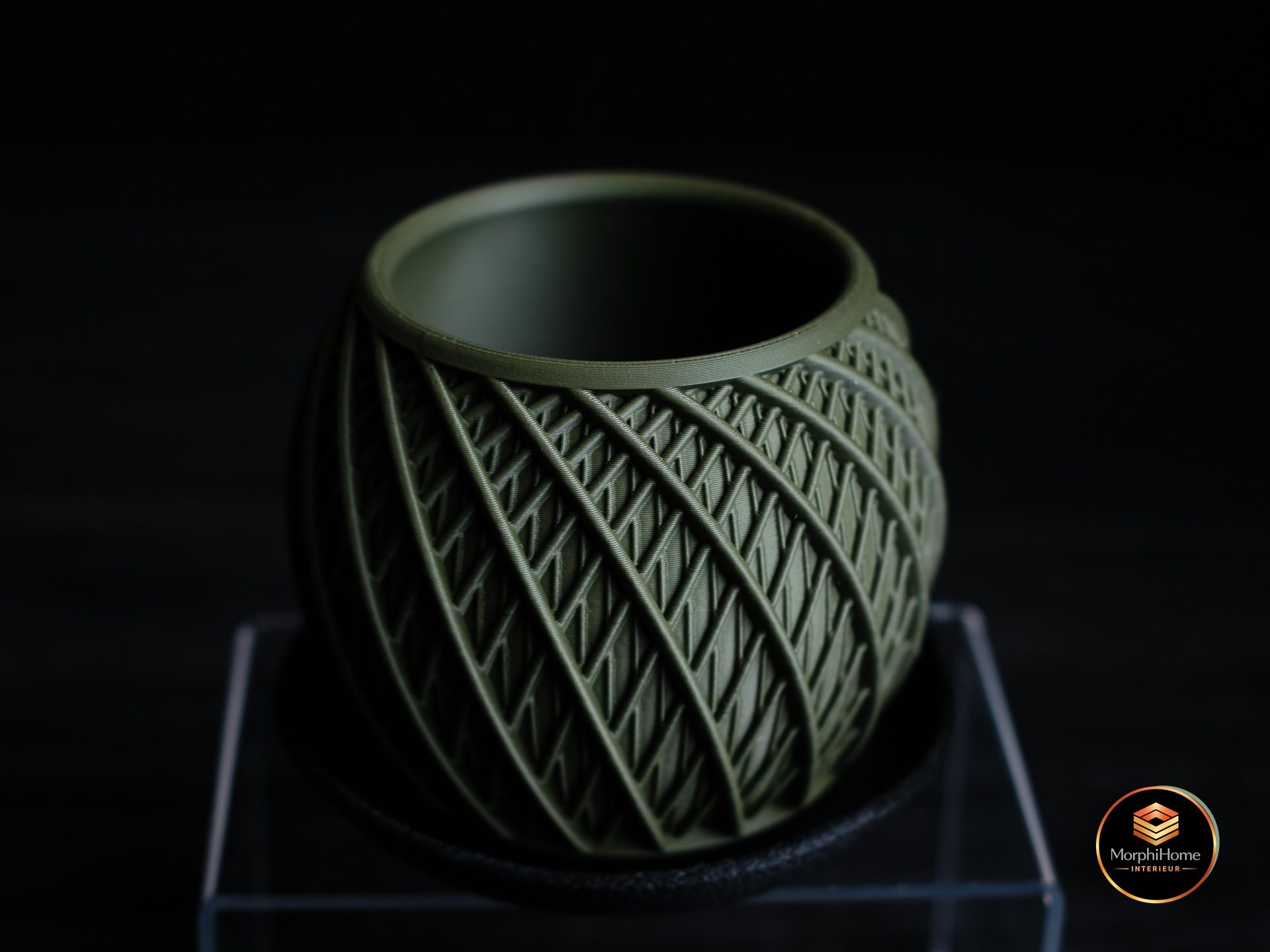 Vortex Planter, bloempot van MorphiHome