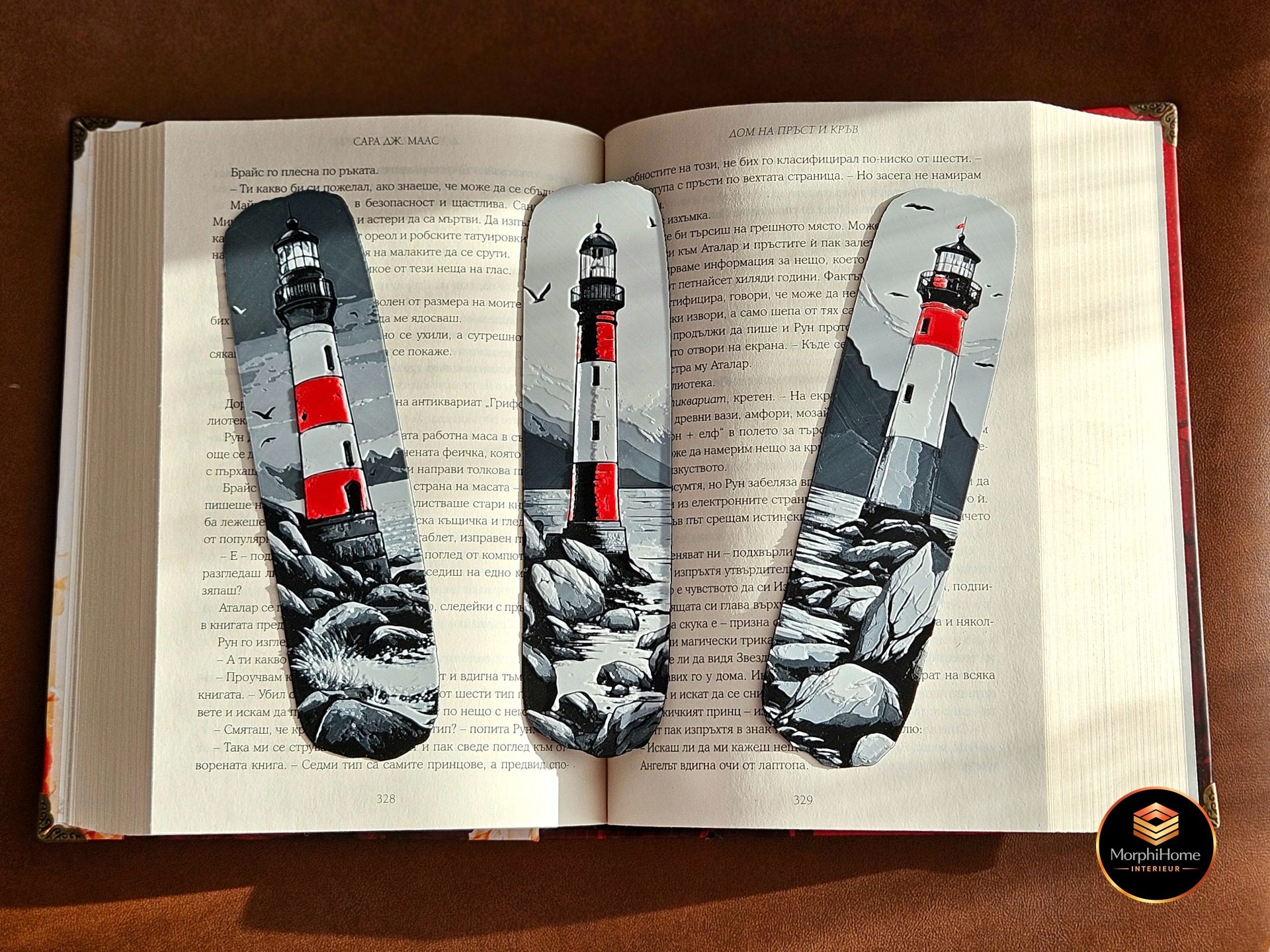 Vuurtoren Verhalen - Set, boekenlegger van MorphiHome