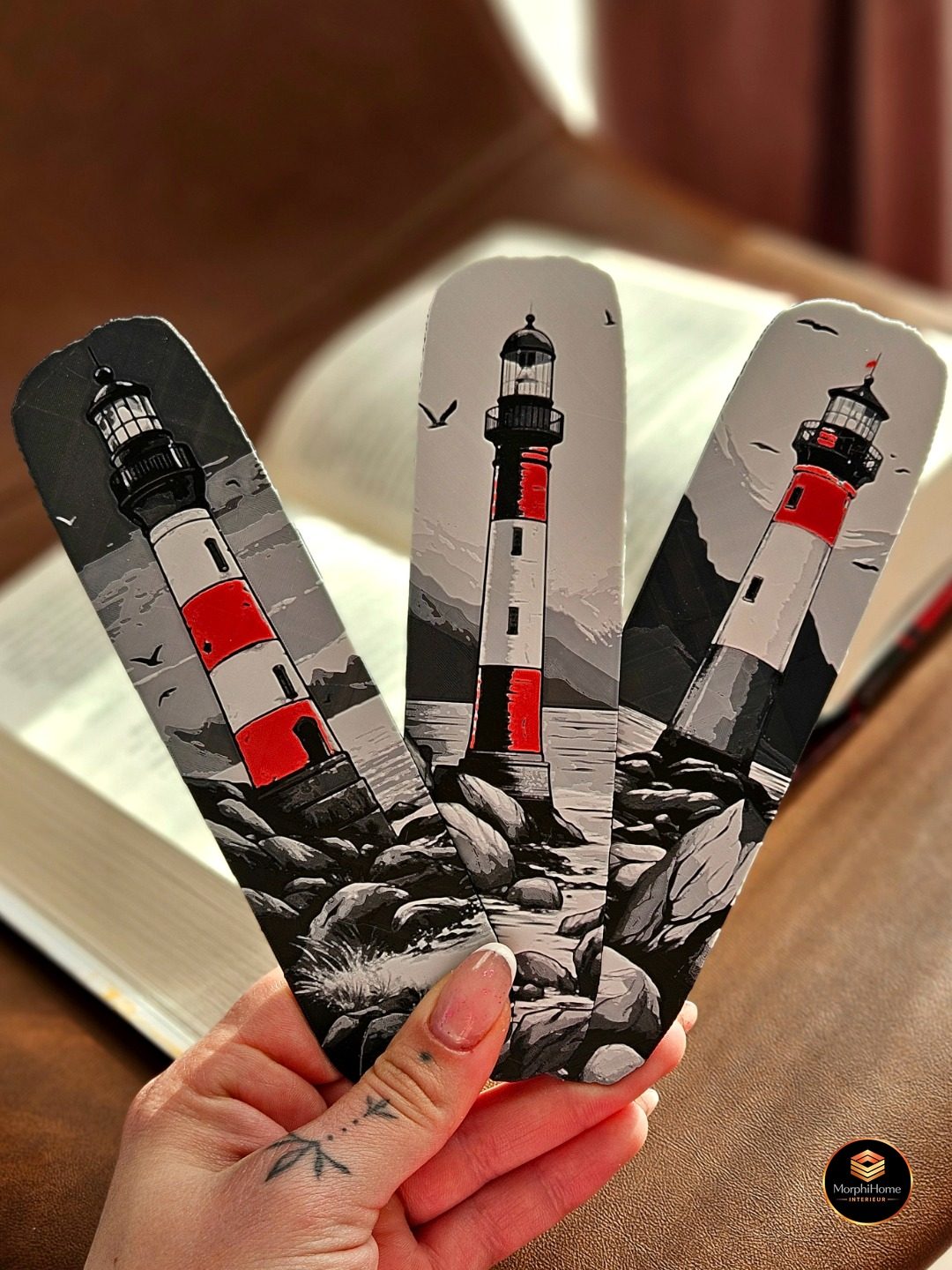 Vuurtoren Verhalen - Set, boekenlegger van MorphiHome