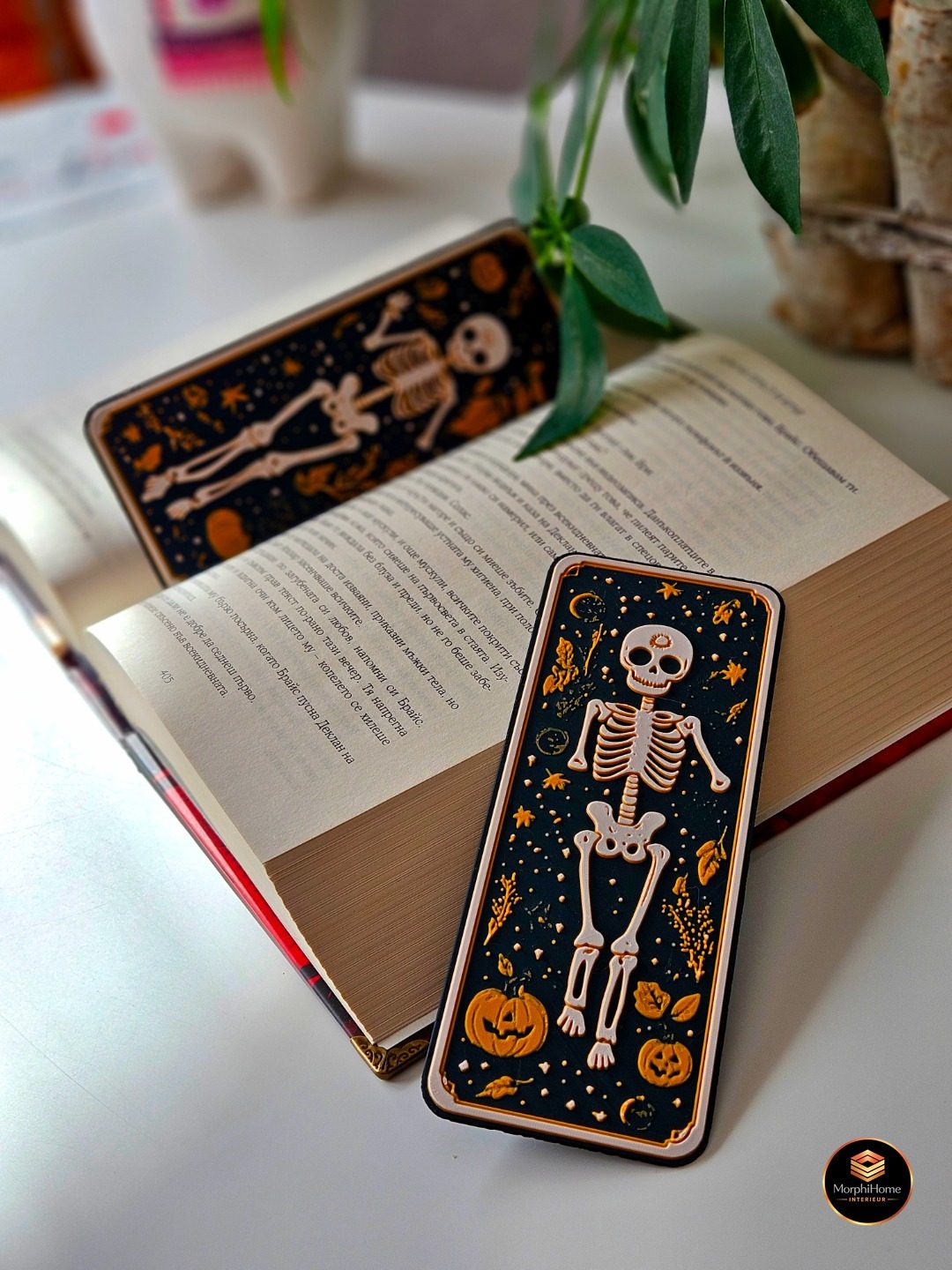 Wakende Skeletten - Set, boekenlegger van MorphiHome