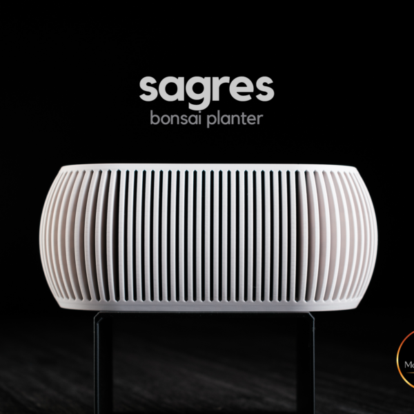 Sagres Bloempot van MorphiHome met logo rechtsonder - productfoto 1