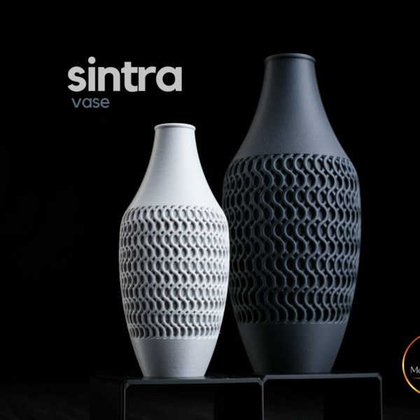 Sintra Vaas van MorphiHome met logo rechtsonder - productfoto 1