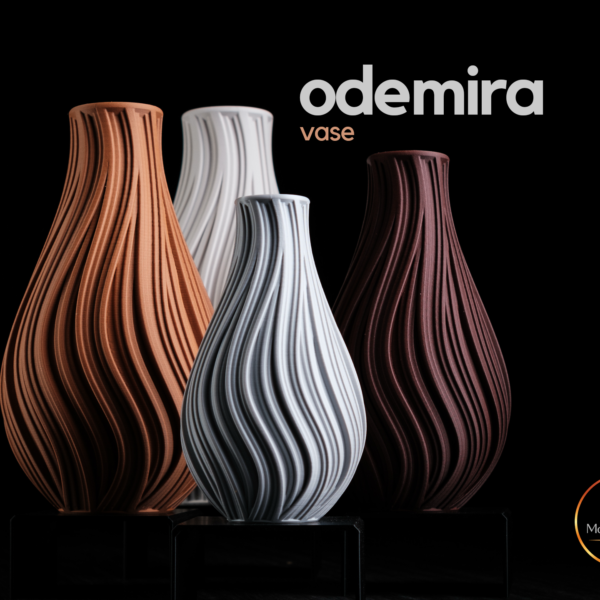 Odemira Vaas van MorphiHome met logo rechtsonder - productfoto 1